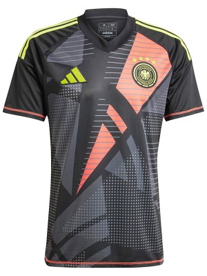 Germany goalkeeper jersey black soccer uniform men's sportswear football kit top shirt Euro 2024 cup